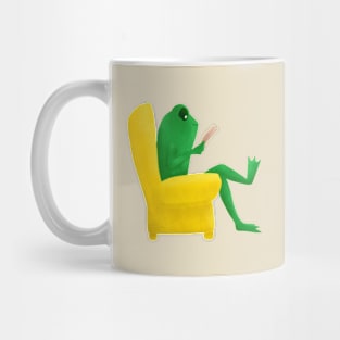 Knitting Frog Lounge Mug